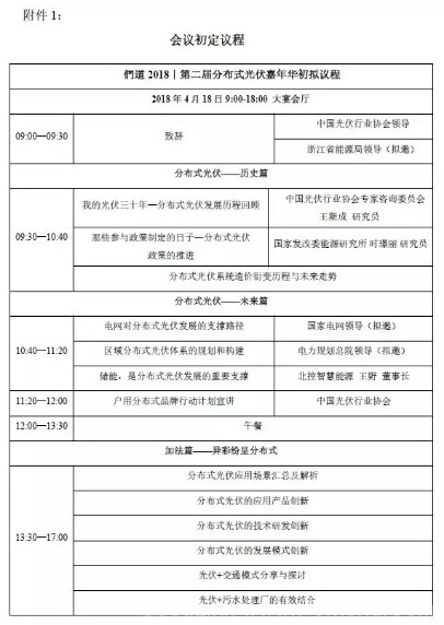 关于举办第二届分布式光伏嘉年华的通知