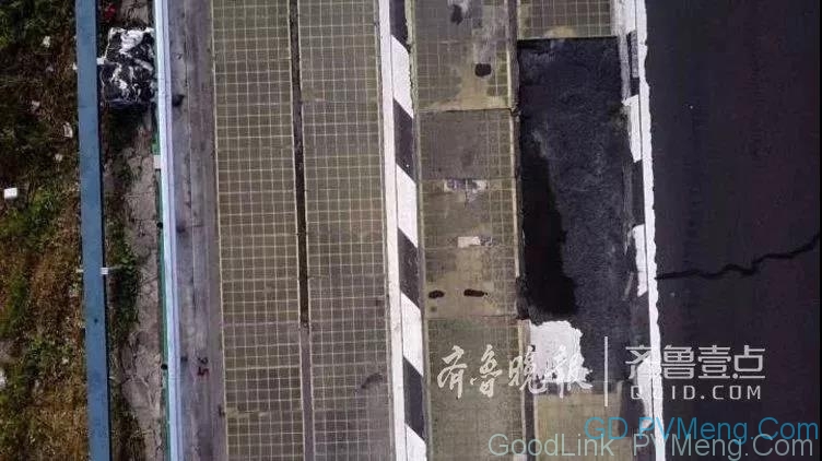 济南光伏公路运行半年，破损挺多忙维修