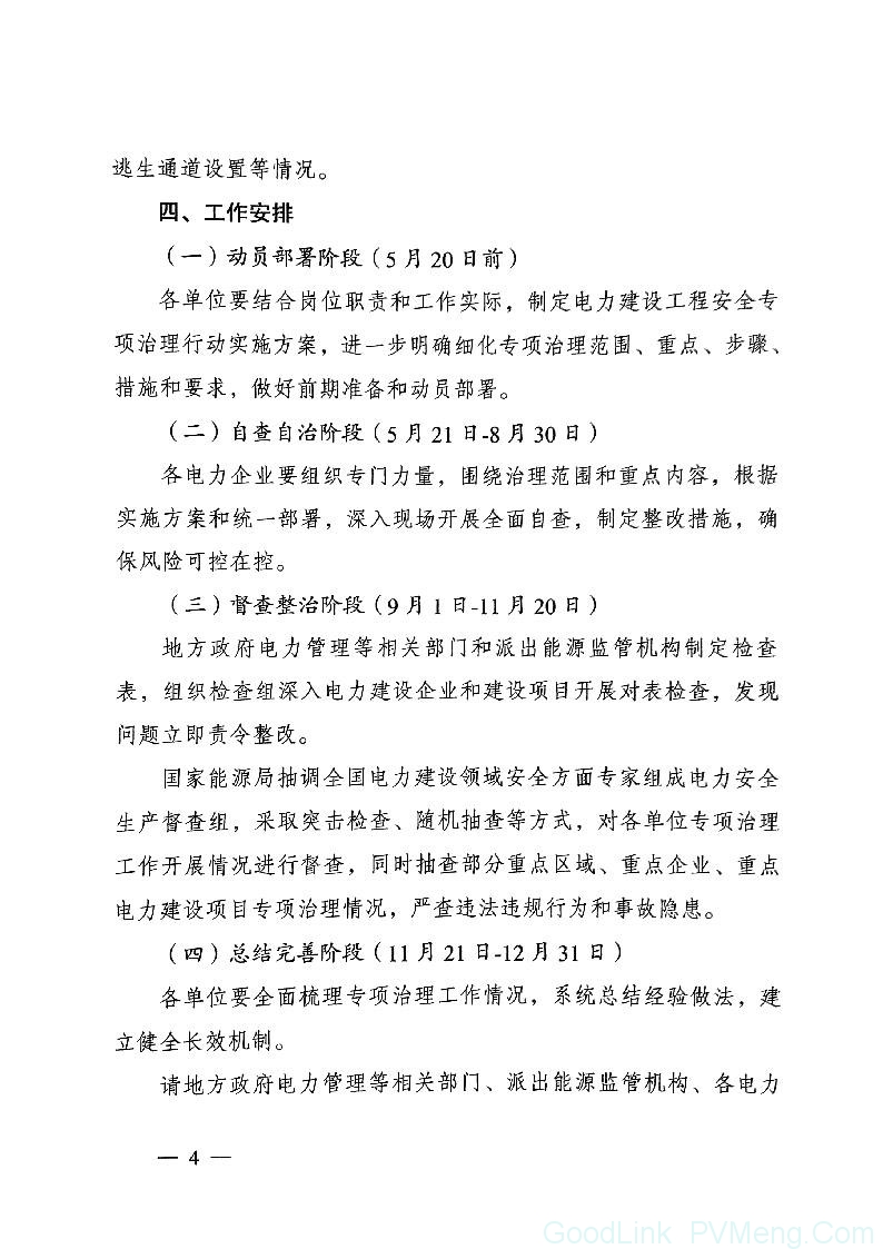 20180517国能综通安全〔2018〕84号-印发电力建设工程施工安全专项治理行动实施方案的通知