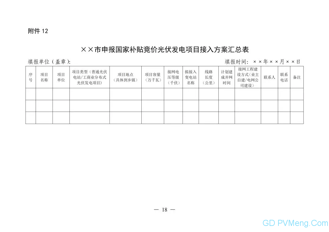 皖6月20日截止||关于印发安徽省2019年申报国家补贴光伏发电项目竞争性配置工作方案的通知（皖能源新能〔2019〕40号）20190610