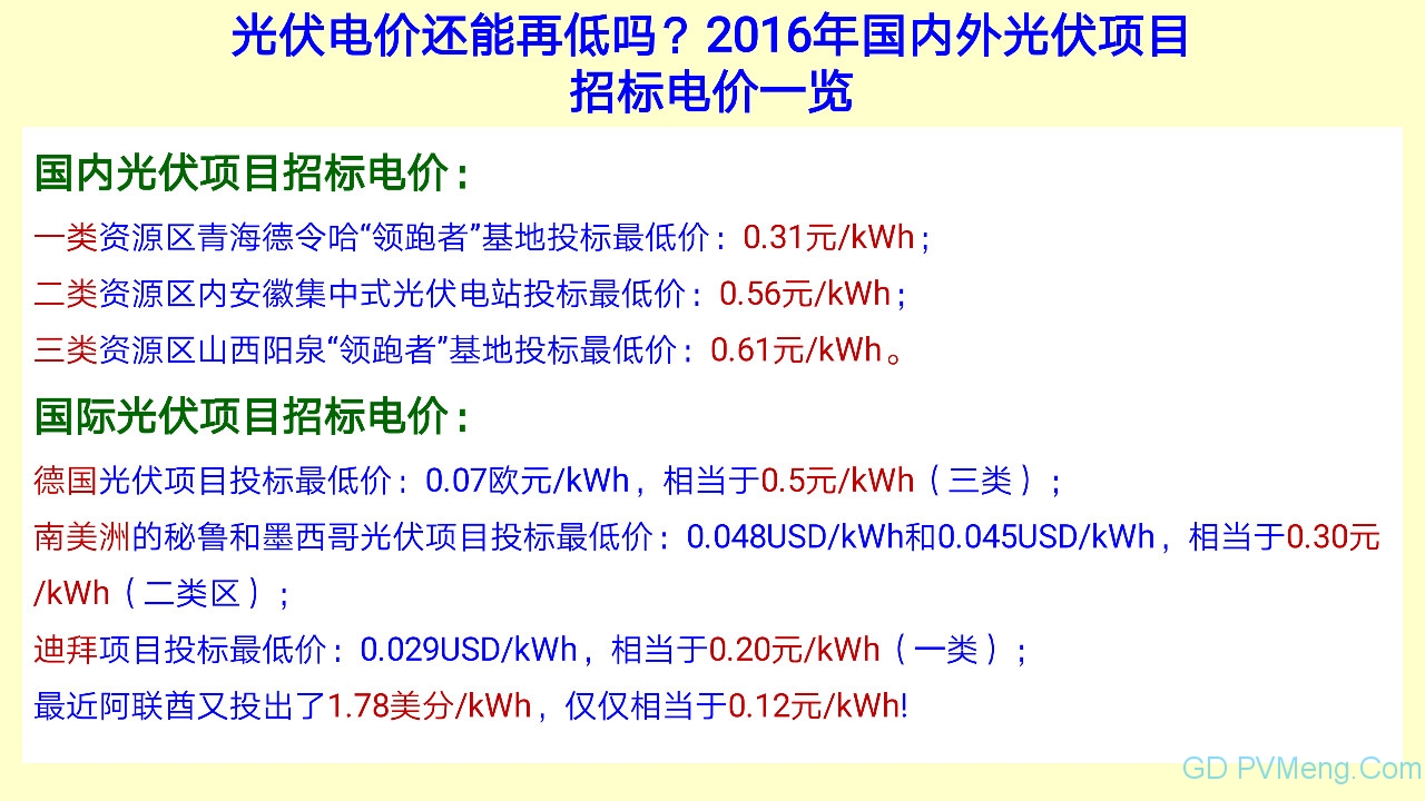 王斯成：要在2年内将光伏度电成本降到0.40元/kWh以下 10年内电价降到0.10元/kWh