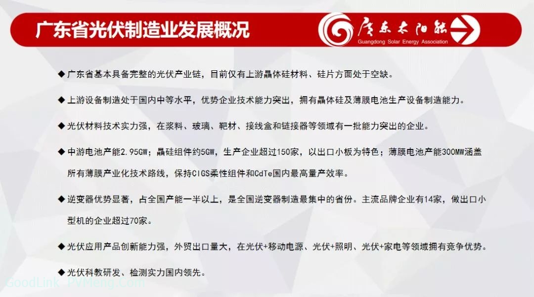 20190117广东省发布2018年光伏行业数据：分布式装机1.07GW