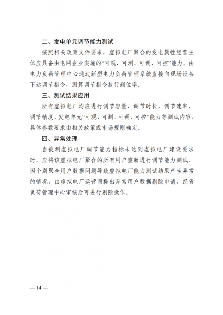 国家能源局湖南监管办公室关于印发《湖南省虚拟电厂管理工作细则(试行)》的通知20250314