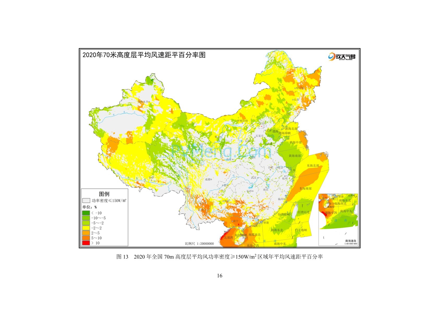 中国气象局2020年中国风能太阳能资源年景公报20210203