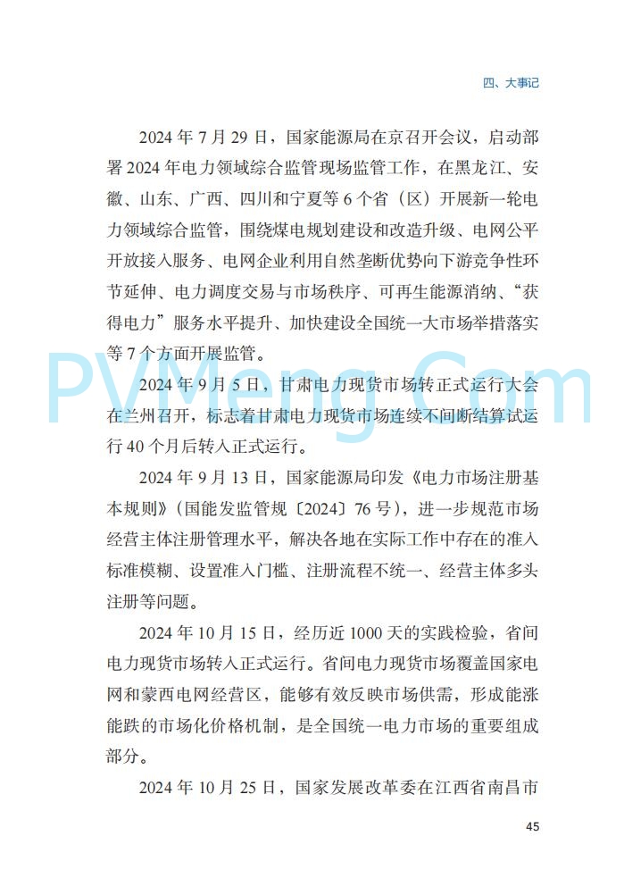 国家能源局||2024年度中国电力市场发展报告20250717