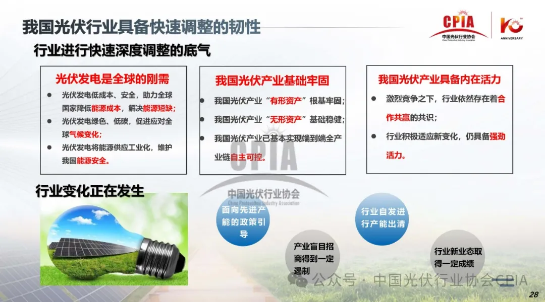 CPIA‖2024年光伏行业上半年发展回顾与下半年形势展望20240725