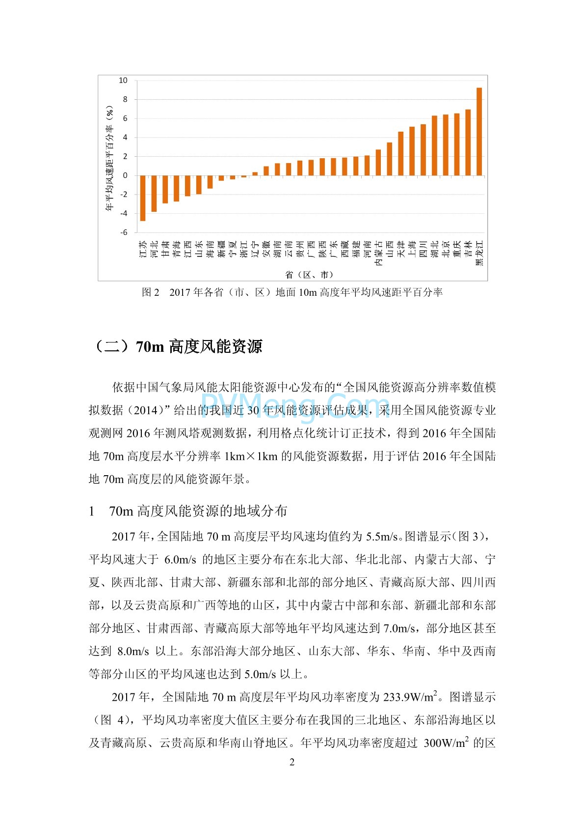 中国气象局2017年中国风能太阳能资源年景公报20180126