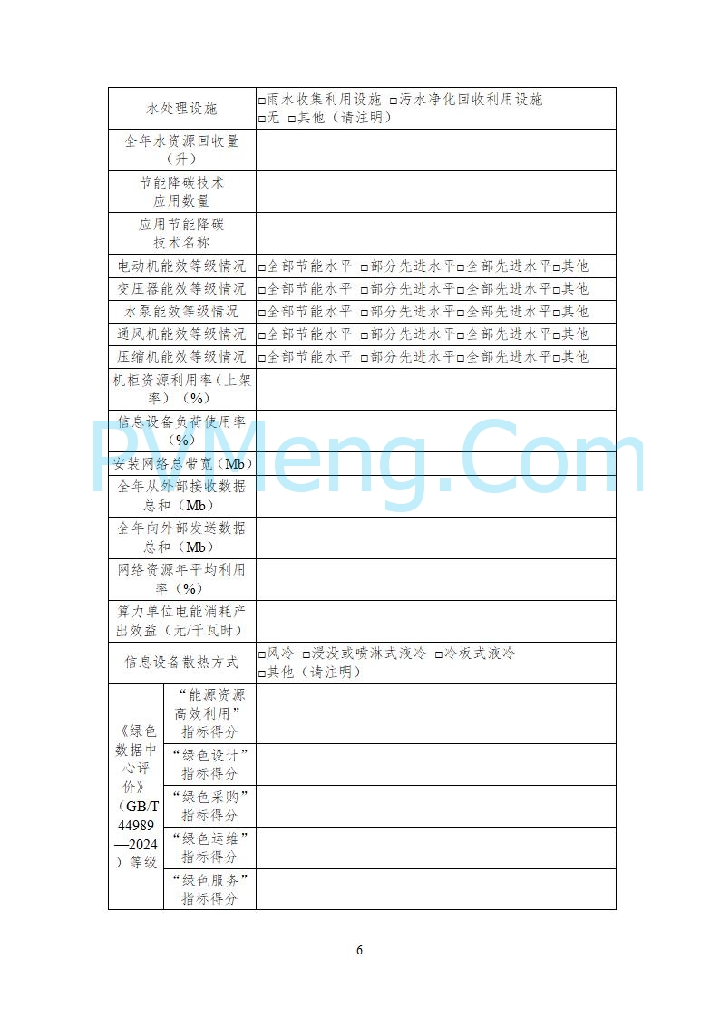 工业和信息化部等六部门关于组织开展2025年度国家绿色数据中心推荐工作的通知（工信厅联节函〔2025〕279号）20250628