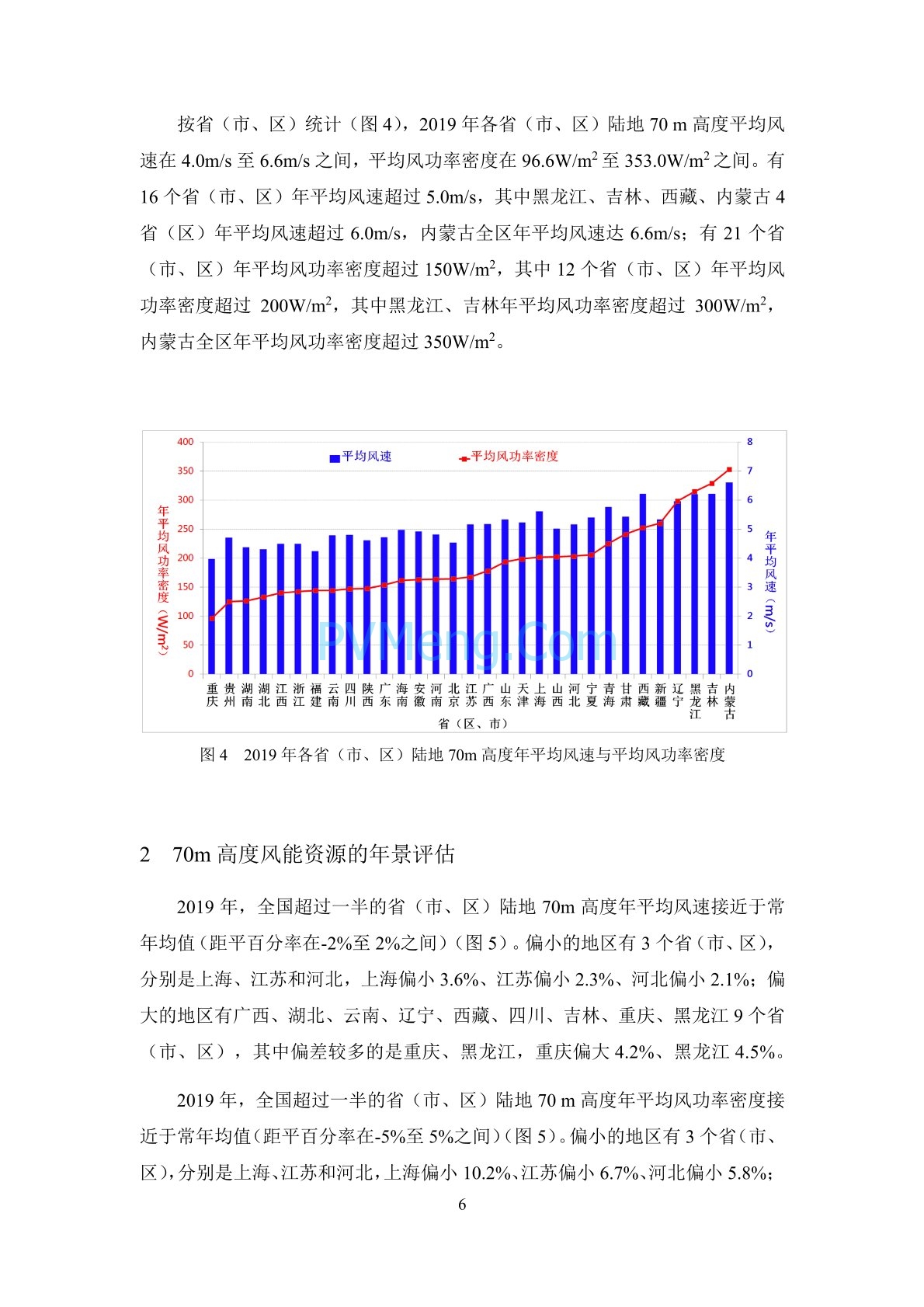 中国气象局2019年中国风能太阳能资源年景公报20200107