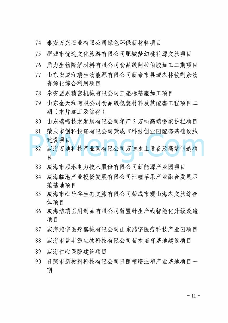 山东省发改委关于印发2025年省级重点项目调整名单的通知20250726