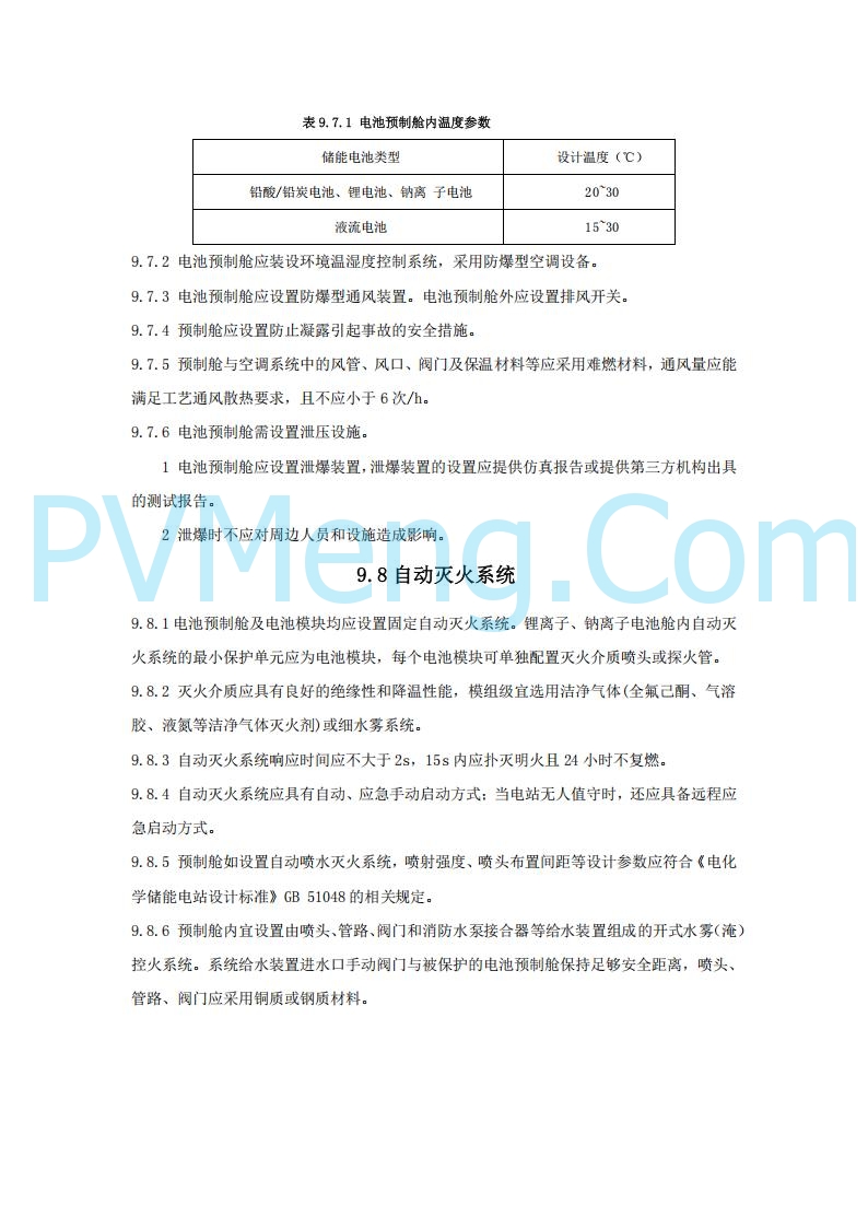 浙江温州市住建局关于公开征求《温州市用户侧电化学储能电站消防技术导则（征求意见稿）》意见的公告20250303