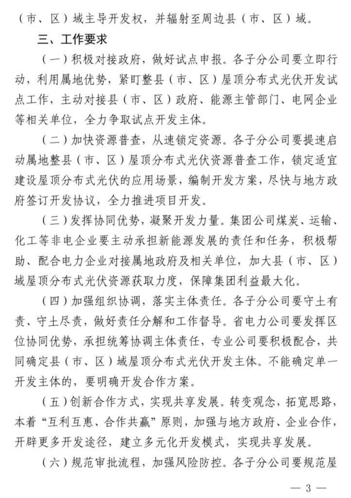 国家能源集团关于积极推进整县（市、区）屋顶分布式光伏开发的通知（国家能源战规〔2021〕399号）20210705